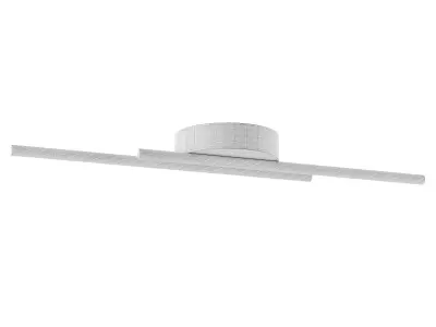 Linear LED Flush Mount Ceiling Light 3D model