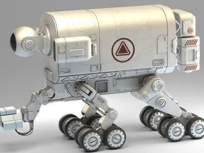 SAR Robot 3D model