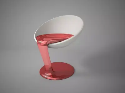05 MELTHING CHAIR  3D model