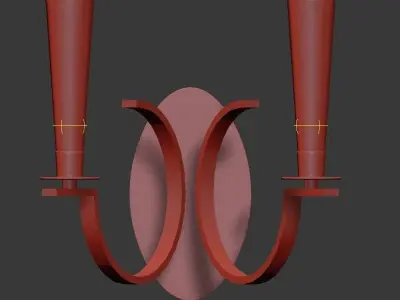 Cromo Wall Sconce 3D model