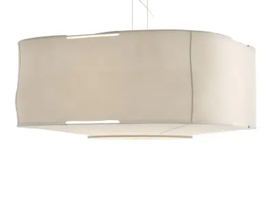 AllSew 36 Square Pendant by Rich Brilliant Willing 3D model