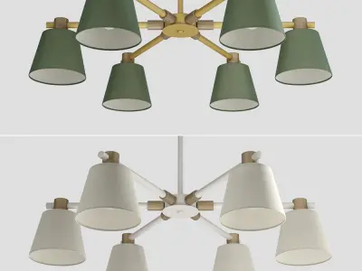 Lampatron Natura A 8 lamps 3D model