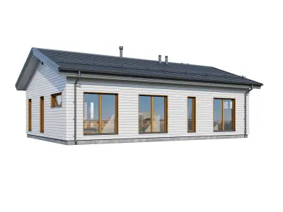 Alpine house C-12 3D model