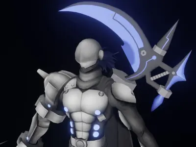 Cyber Slayer 3D model