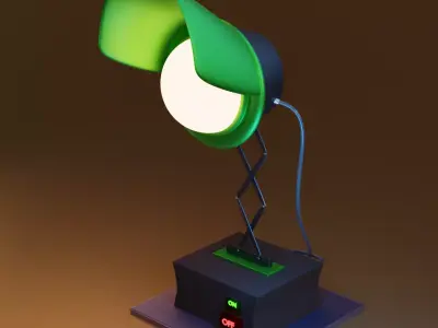 Concept Lamp 3D print model