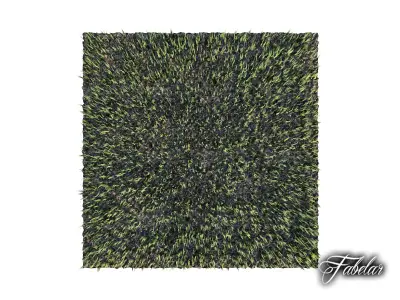 Grass patch 02 3D model