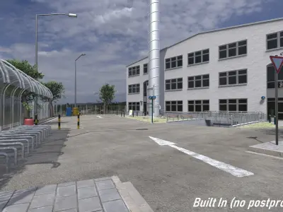 Warehouse Enviroment - Unity3D Low-poly 3D model