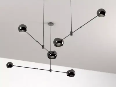 Acaba pendant light - person 3D model