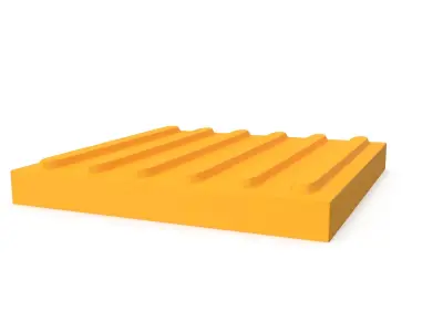 Tactile Pavement  Line 6 Clean 3D model