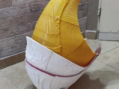 Stargate Anubis Cosplay Helmet 3D print model