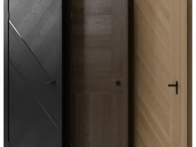 Interior doors 3D model buy