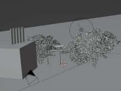 Japanese Tori 3D model