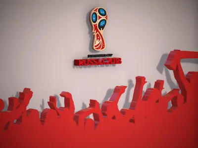 Russian classical ornaments in vector 3d Texture Texture