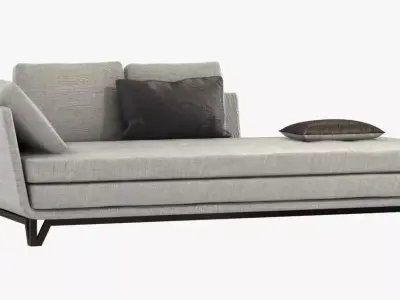 Roche Bobois littoral sofa 3D model