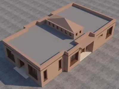 Moroccan House Marrakech 3D model