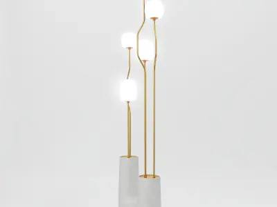 Floor Lamp 3D model 8
