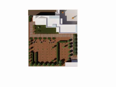 The Void House - pkiNCEPTiON - 3D Architectural Model  3D model