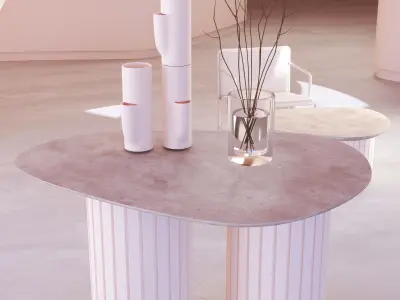 Lobby Scene 3D model