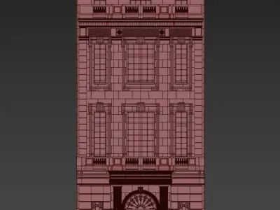 Neoclassical House 3D model
