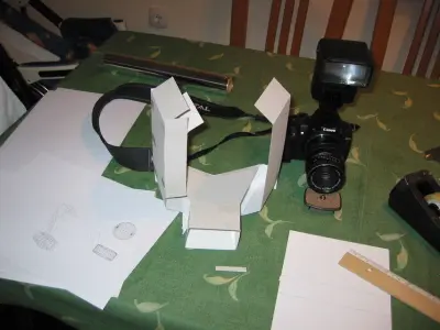 Simple macro flash box Free 3D model