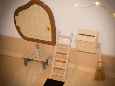 WICHTELTUER - FAIRY DOOR Version 2 3D print model