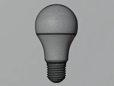 Realistic bulb model 3D model