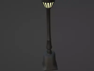 Street Lamb 3D model