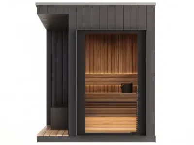 Sauna 3D model