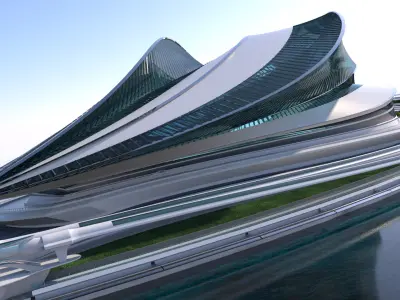 The City of The Future 5 3D model
