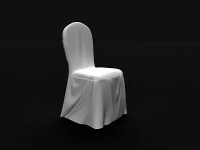 wedding chair 3D model