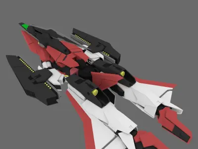GN-007AL  Arios Gundam Ascalon 3D model