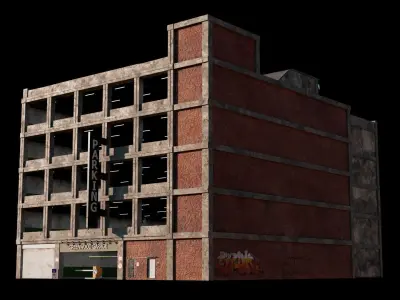 Parking Garage - Highly Detailed 3D model