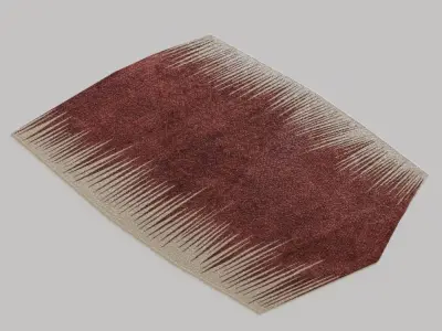 Peigne 2 Rug 3D model