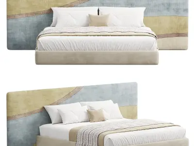 Indra Headboard 3D model