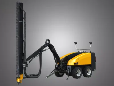 Epiroc FlexiROC T15 R Hammer Drill 3D model