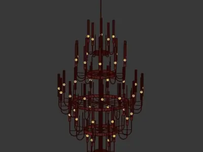 GALA CHANDELIER 3D model