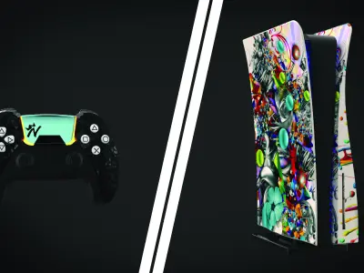 NINJA  PLAY STATION  X5 Low-poly 3D model