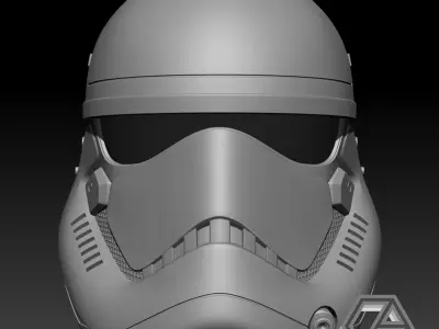 Star Wars - First Order Stormtrooper helmet 3D print model