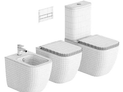 GSG Ceramic Design Brio WC 3D model