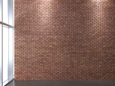 Brickwork brown 300 Texture