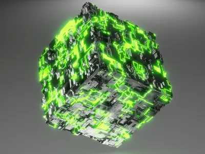 sci-fi alien metal Texture