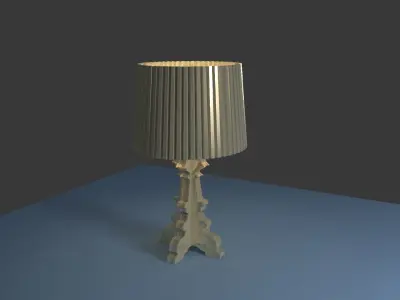Lampara Bourgie de Kartell Lamp 3D model