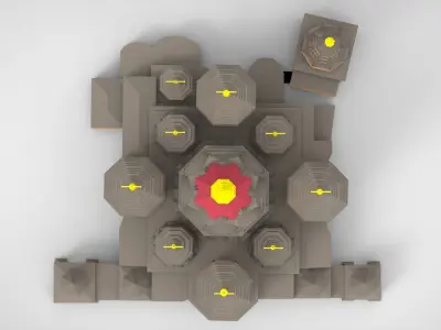 St Basils Cathedral Moscow 3D model