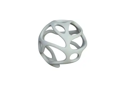 SciFi Cube Object No 33214 Low Poly Shape Texture
