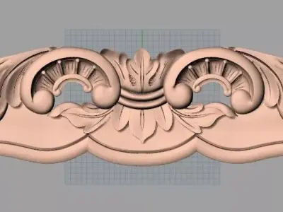 CNC 3D relief models STL format file used for artcam aspire E382 3D model