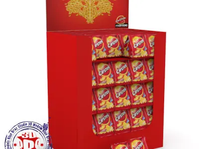 display chips 3D model