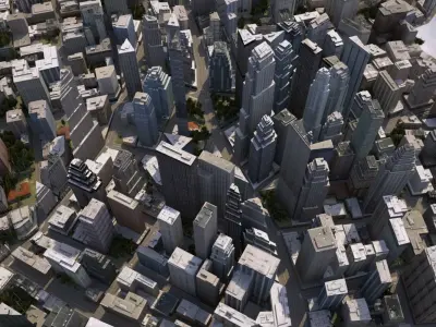 Real Time City 09 3D model