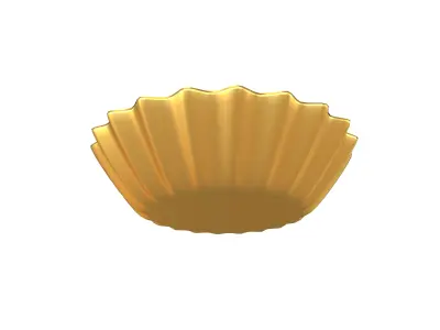 Cupcake Mold v1 007 Low-poly 3D model