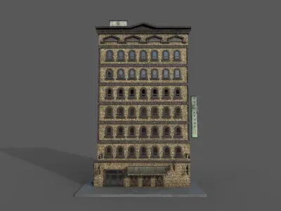 4-10 Old New york buildings Toy store 1930 3D model