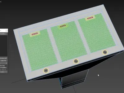 Robinhood 90cm Canopy Rangehood RWC90XCOM 3D model